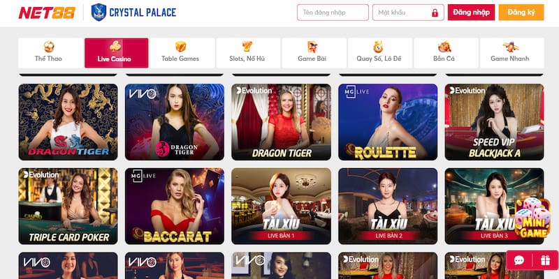 Roulette Live NET88 Giới thiệu về Roulette Live tại Net88