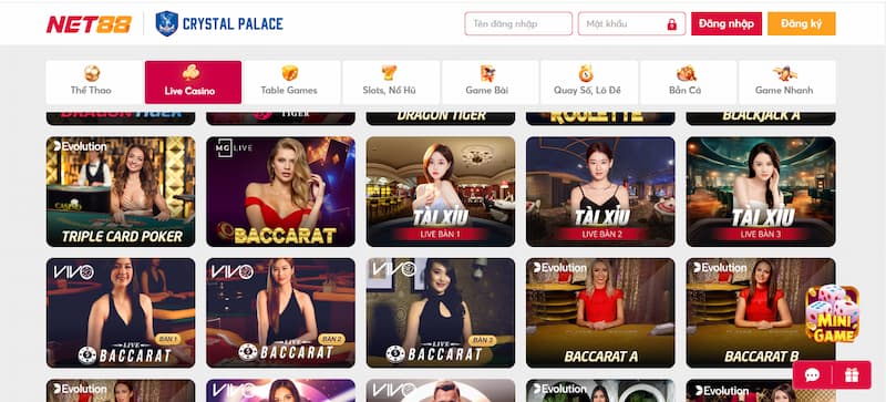 baccarat live NET88 Giới thiệu về baccarat live NET88