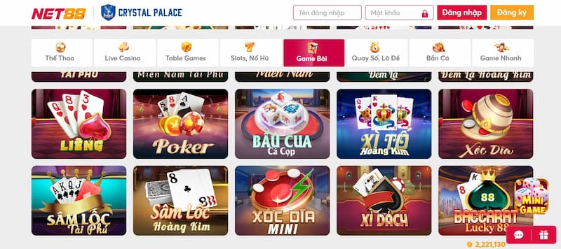Hướng dẫn cách chơi bầu cua cá cọp NET88 luôn thắng 3 Bầu cua cá cọp NET88