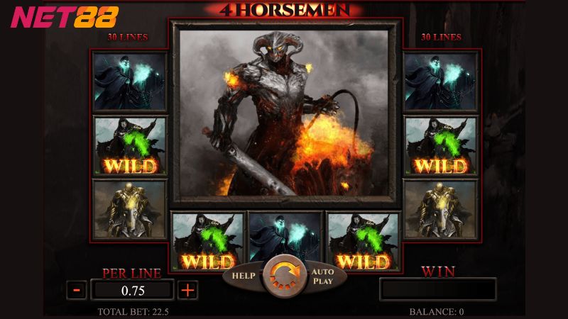 4 Horsemen Những biểu tượng, tính năng cần nắm