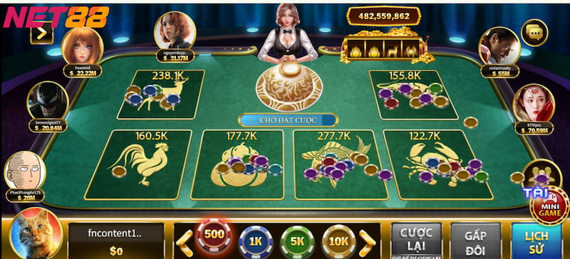 bầu cua Giới thiệu game bầu cua