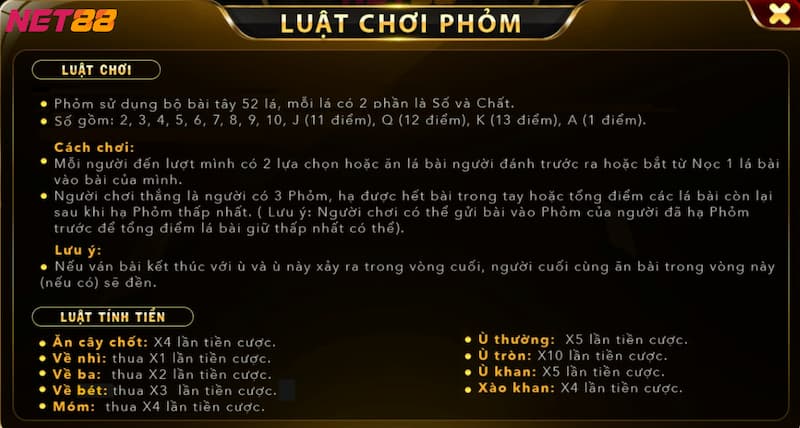 Phỏm Hướng dẫn chi tiết về luật chơi phỏm dễ hiểu cho tân thủ